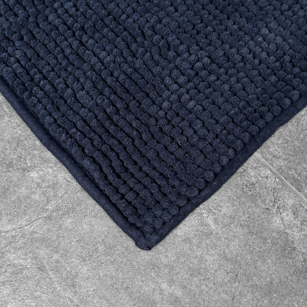 Набор ковриков Dariana Махрамат Стандарт 60x50+60x90 см синий