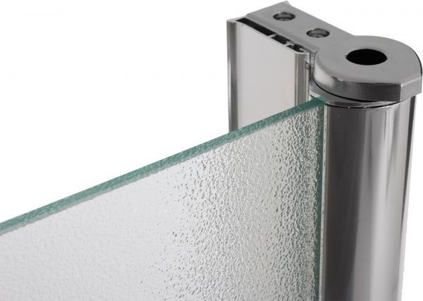 Штора для душа Korra K 792 1 80x140 стеклянная хром матовый