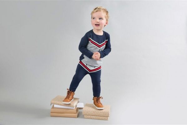 Штани дитячі Dirkje р.116 синій із сірим D36572-35 