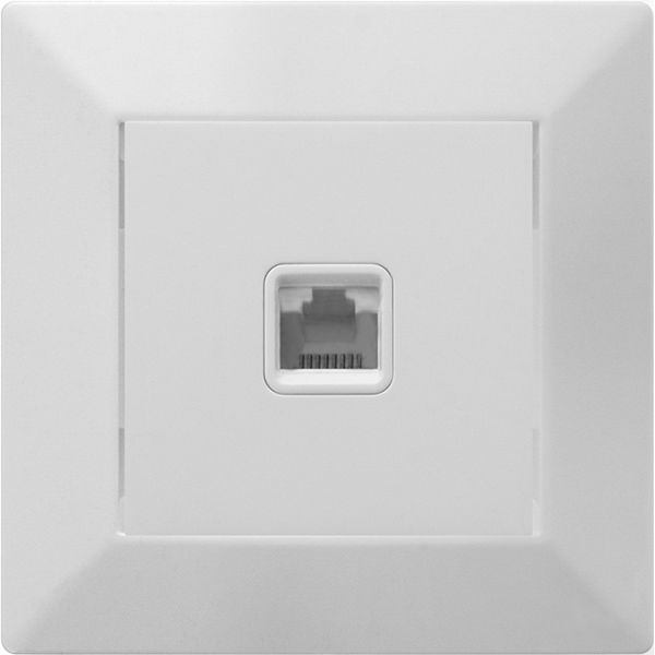 Розетка комп’ютерна HausMark Alta білий SNG-SCP.SQ20MG1PC-WH