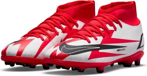 Бутси Nike JR SUPERFLY 8 CLUB CR7 FG/MG DB0926-600 р. US 5Y червоний