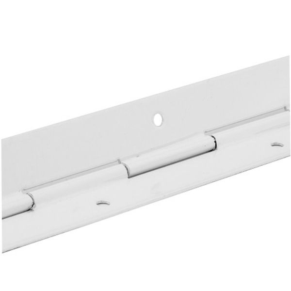 Петля рояльная эмалированная 1.7 м белая