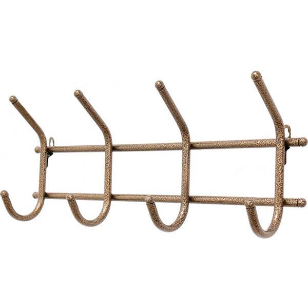 Вішалка гардеробна Струна 2 бронза