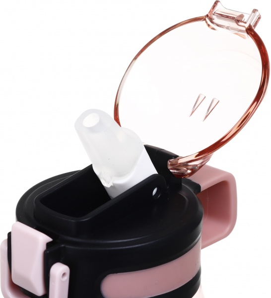 Пляшка для води Style 500 мл рожевий Flamberg