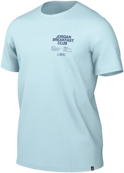 Футболка Nike M J DF SPRT BC SS GX CREW DQ7384-474 р.S синій