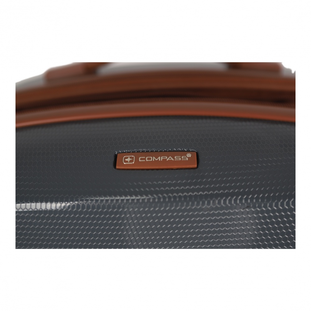 Валіза Compass N1488 S темно-синій 22x37,5x56,5 см