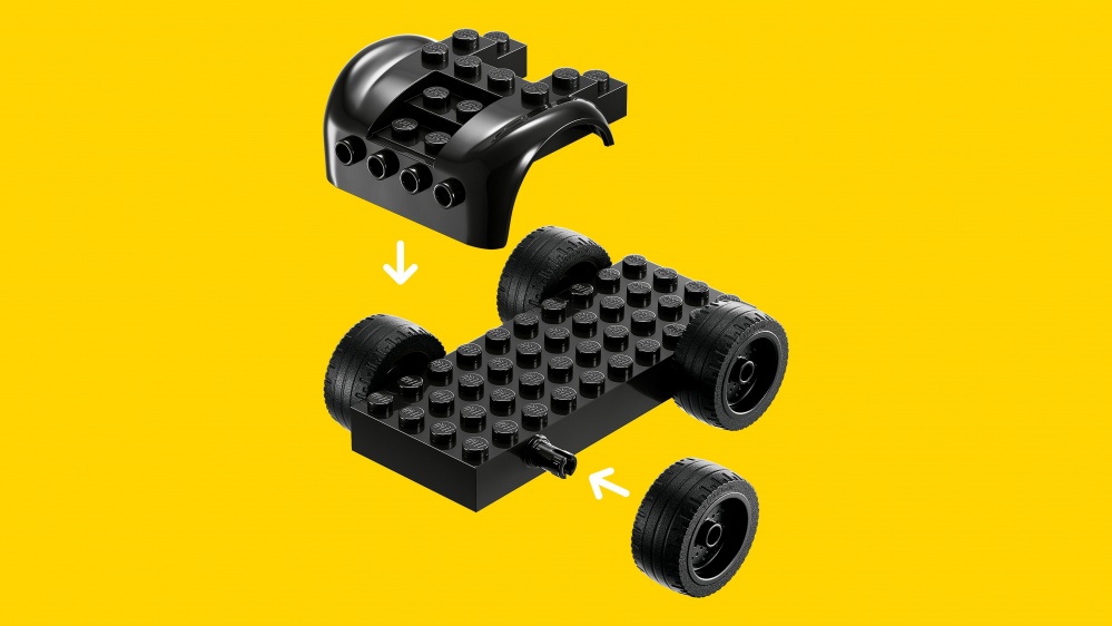 Конструктор LEGO Super Heroes DC Бетмен і Бетмобіль проти містера Фріза 76301