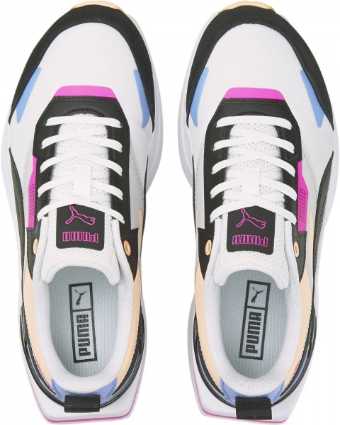 Кроссовки Puma Kosmo Rider Bright Wns 38485801 р.39 UK 6 бело-черный