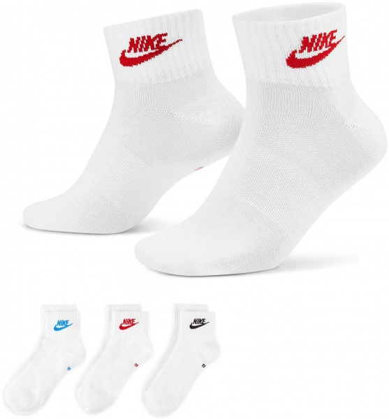 Шкарпетки Nike EVERYDAY ESSENTIAL DX5074-911 р.S білий