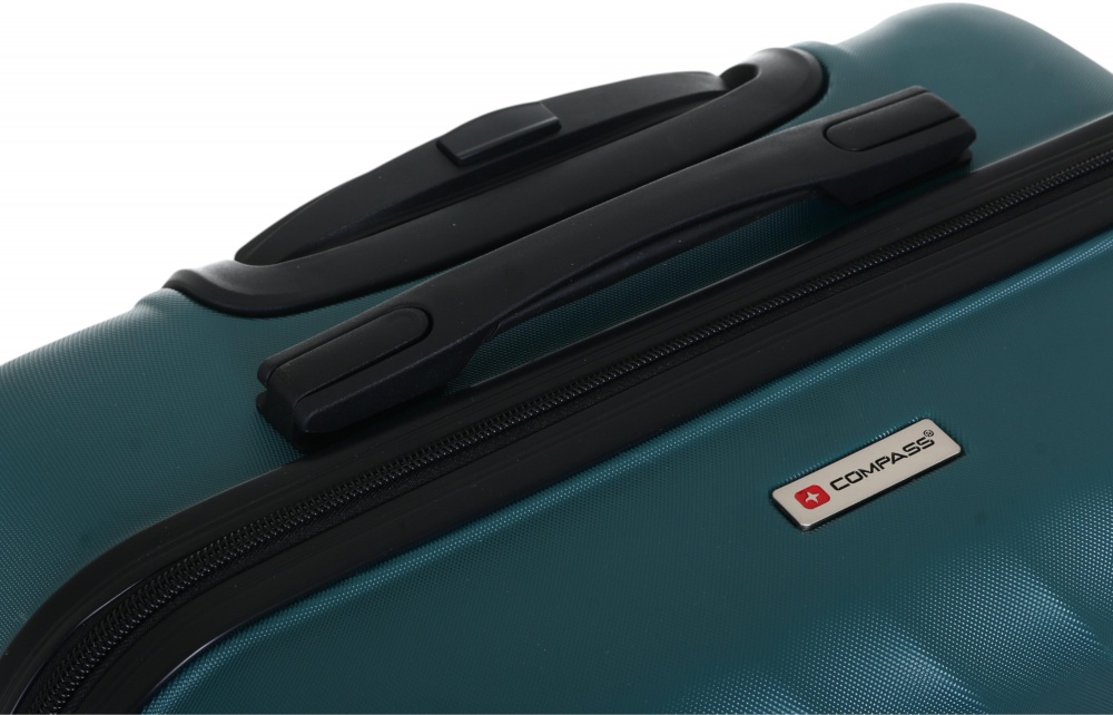 Чемодан Compass №LS080609 M 68 л темно-зеленый 60x44x26 см