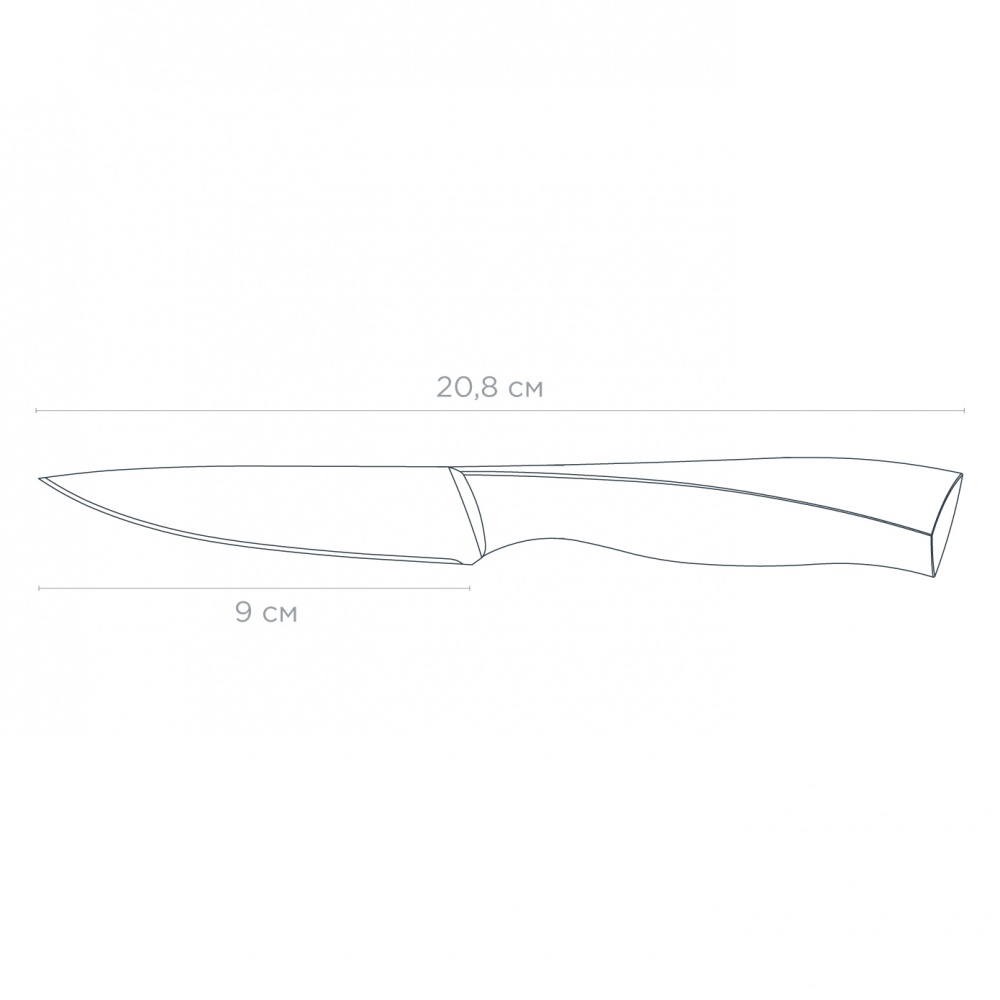 Нож для овощей Vinzer Master Line 50600