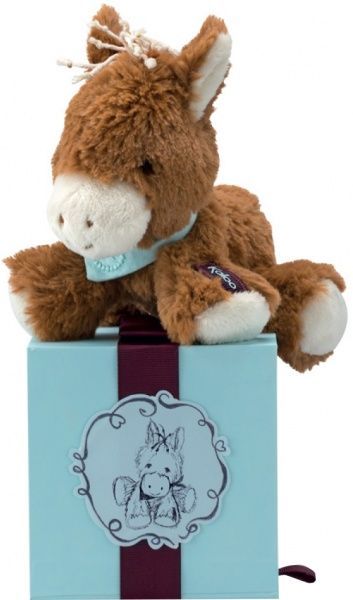 М'яка іграшка Kaloo Les Amis Коник мокко в коробці 19 см K963144