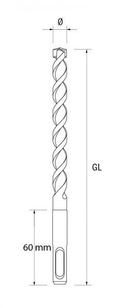 Бур Irwin SPEEDHAMMER SDS-plus 8x110 мм 1 шт. 10501968