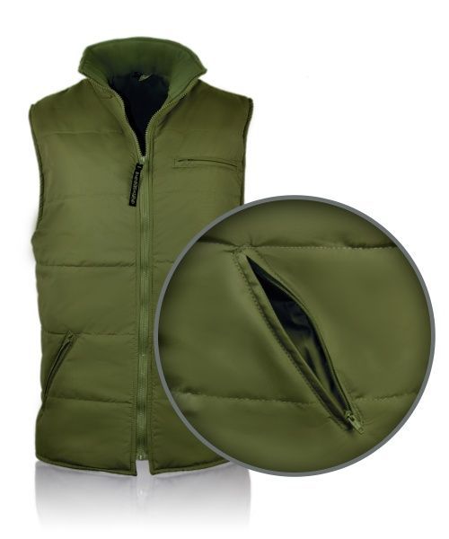 Жилет рабочий Торнадо “Специалист” утепленный р. 60-62 рост 5-6 оливковый