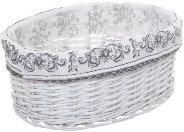 Кошик плетений з текстилем 40x31x16 см HQ13-53CD-3 