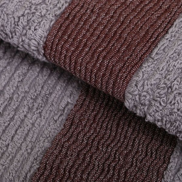 Набір рушників махрових сріблястий BILTEX 