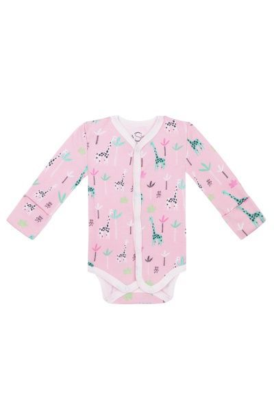 Боди для девочки р.56 розовый 