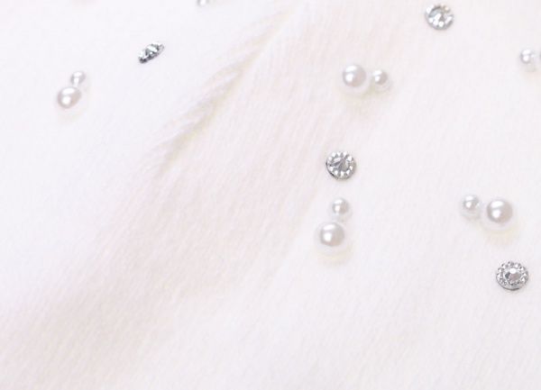 Шапочка дитяча для дівчинки Kraft+ арт. 2689 р.50-52 білий 