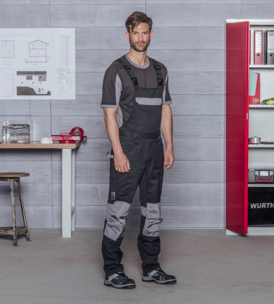 Футболка WURTH MODYF CETUS р. M зріст універсальний M446550001 антрацит