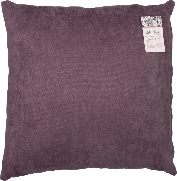 Подушка декоративна Bona 45x45 см сірий La Nuit 