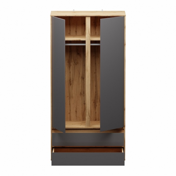 Шафа для одягу SOKME Nitro Soft дуб вотана 