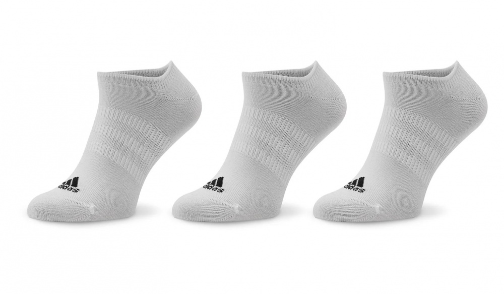Шкарпетки Adidas T SPW NS 3P HT3463 р.M білий 3 шт.