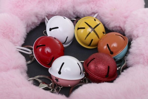 Брелок для рюкзака Сердце розовое