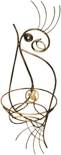 Подставка для растений настенная OKT фигурный (100393) золотой 