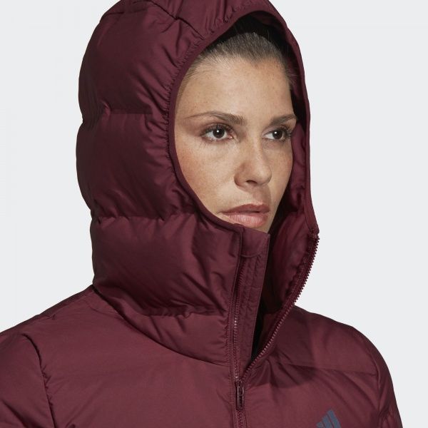 Куртка Adidas W Helionic Ho J DZ1495 M бордовий