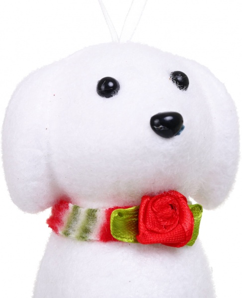 Елочная игрушка Песик 8 см HF20Y10-03 