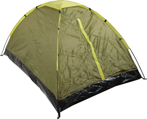 Палатка FDT-1101 туристическая 2-х местная 205х150х105 см зеленый