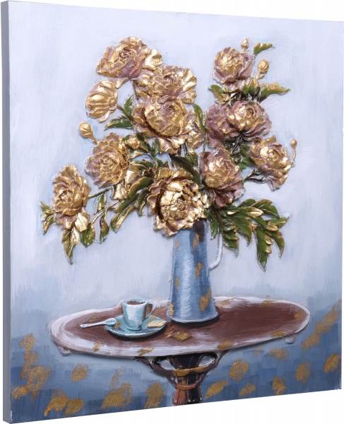 Картина Цветы 80x80 см H1510 