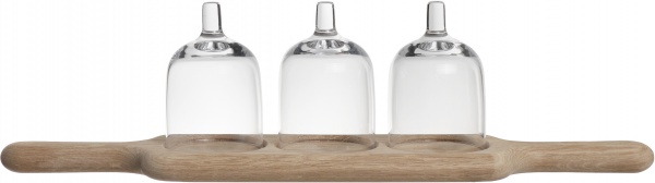 Дошка сервірувальна з трьома кришками Paddle G1079-10-301 LSA 