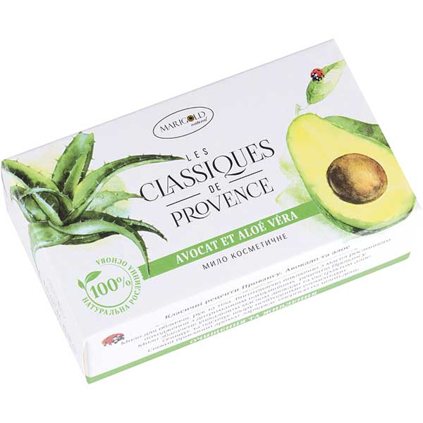 Мило Marigold natural Авокадо і алое 90 г