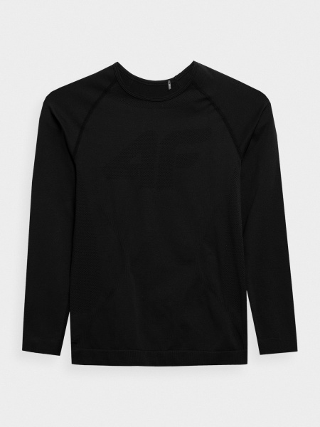 Футболка з довгим рукавом 4F D4Z21-BIDB300G-20S р.XS/S чорний