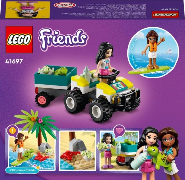Конструктор LEGO Friends автомобіль захисту черепах 41697