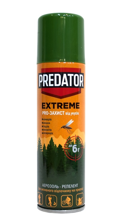 Аерозоль репелентний PREDATOP EXTREME EXTREME 150 мл