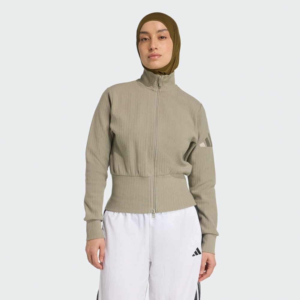 Джемпер Adidas W ALL SZN W FZ JW7435 р.M сірий