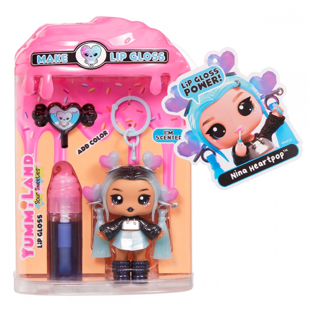 Игровой набор Yummiland с куклой и блеском для губ Нина Хартпоп 545866