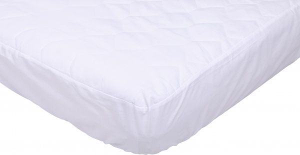 Наматрасник MatroLuxe з боковушками силиконизированый синтепон 140x200 см 