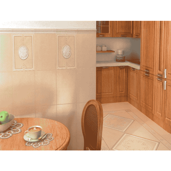 Бордюр Zeus Ceramica Камея білий PQ09\4177 13х402 мм