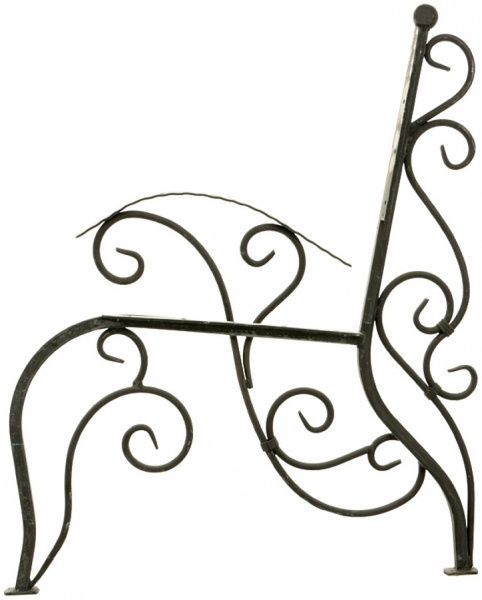 Боковина лавочки 8003 (боковины 2 шт. средняя стойка 1 шт.)