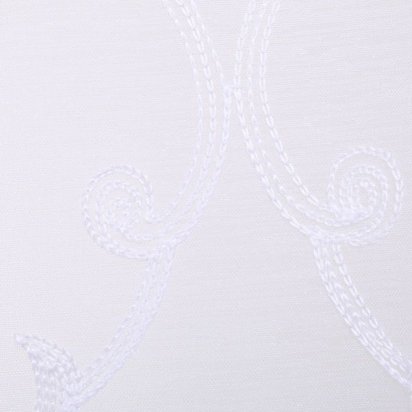 Тюль Embroidery Sheer белый 280х275 см La Nuit
