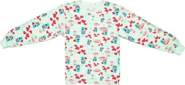 Пижама детская для девочки Україна Пж401-2 р.128 в ассортименте 