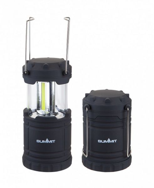Фонарь кемпинговый Summit Family COB LED Collapsible Lantern черный