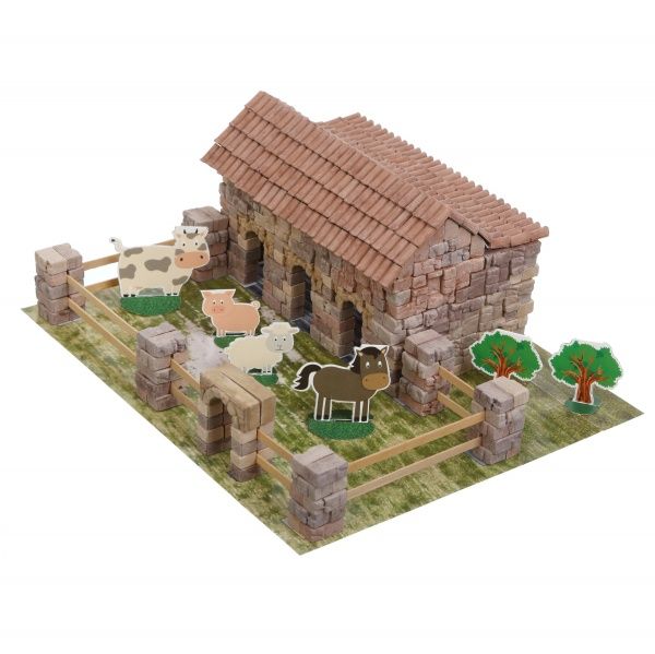 Конструктор из мини-кирпичиков Wise Elk Ферма 70552