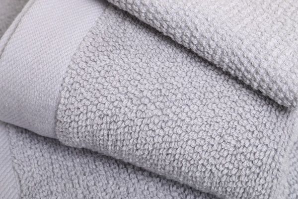 Рушник махровий Rice Silver 70x140 см сірий La Nuit 