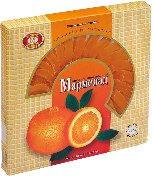 Мармелад ХБФ Апельсиновые дольки 265 г (4820026670195)