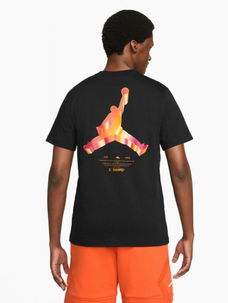 Футболка Jordan M J JMPMN 3D SS CREW DH8966-010 р.M чорний
