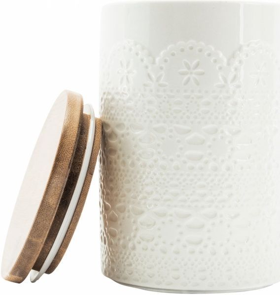 Банка для сыпучих Lacy 16 см 21-252-015 Krauff